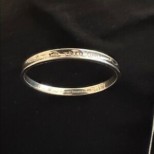 Tiffany & Co silver bangle
